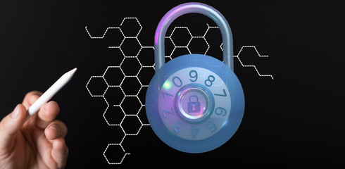 security data code digital concept