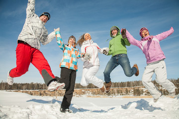 Poster - winter snow games