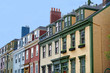 © Spiroview Inc. - Row of colorful Victorian clapboard houses