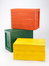 Color Wood Boxes