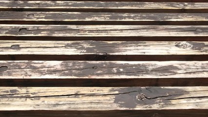 Wall Mural - Brown wood texture background surface with old natural pattern. Close up.