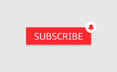 Aufkleber - Subscribe banner template