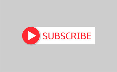 Aufkleber - Subscribe banner template