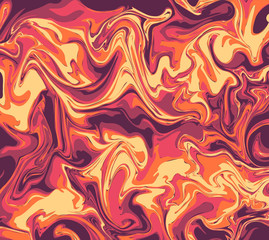 Wall Mural - Fashionable design colorful fluid abstract background.