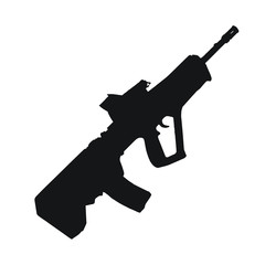 Wall Mural - Firearms Silhouette