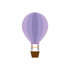 Sticker - balloon air hot flying icon