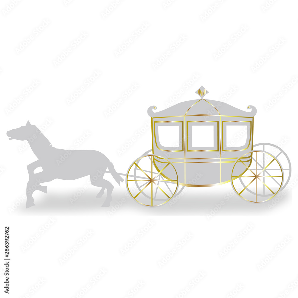 馬車 Stock Illustration | Adobe Stock