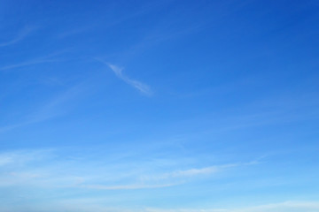 blue sky with cloud