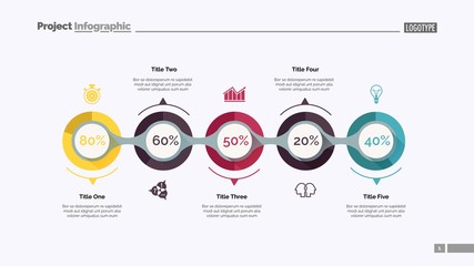 Poster - Marketing strategy slide template. Business data. Graph, diagram, design. Creative concept for infographic, report. Can be used for topics like evaluation of data, scheme, strategy