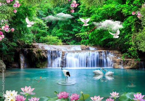 3d background nature wallpaper
