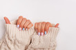 © Diana Vyshniakova - Woman's hands with proffesional manicure in pastel colors