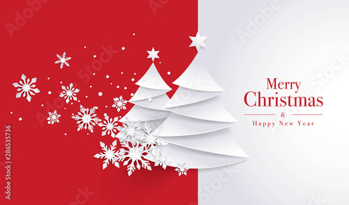 Fotografía Merry Christmas Greeting card