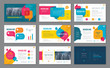 © GUGAI - Abstract Presentation Templates, Infographic elements Template design set for Brochures