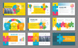Abstract Presentation Templates, Infographic elements Template design set