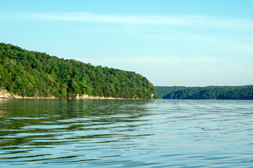 Wall Mural - A pretty scene at lake Eucha Oklahoma.