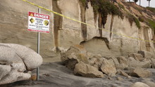 Site Of Deadly Bluff Collapse In Encinitas