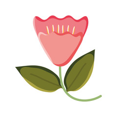 Poster - rose flower garden nature icon