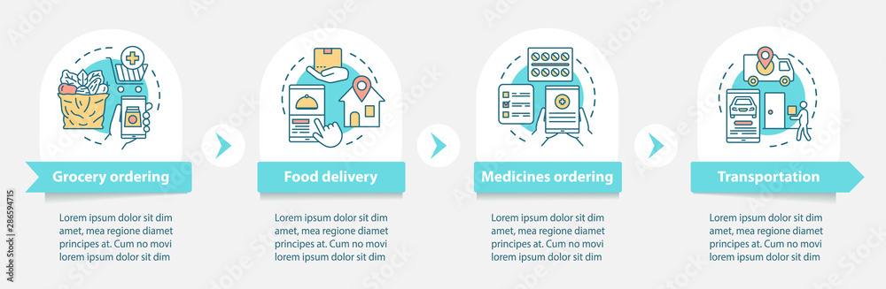 On demand industry vector infographic template. Business presentation ...