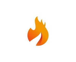 Poster - Fire logo