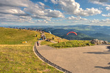 Fototapeta Tęcza - Panorama from the Puy de Dome, France