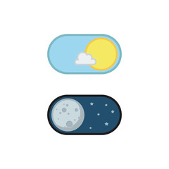 Wall Mural - day and night mode application icons