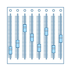 Wall Mural - Music Equalizer Icon