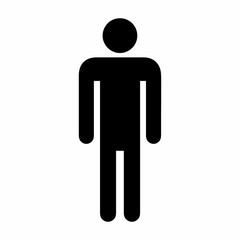 Wall Mural - Men icon illustration