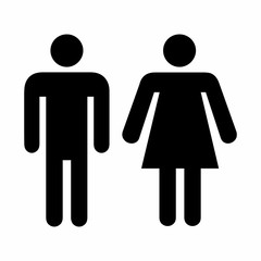 Wall Mural - Men and Women icon illustration
