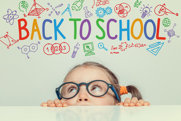 Wall Mural - back to school