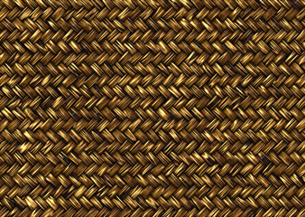 Poster -  weaving basket texture