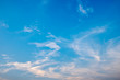 © byjeng - Blue sky with clouds for background