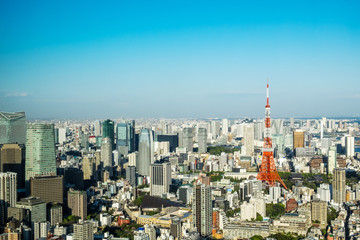 Tokyo tower, landmark of Japan