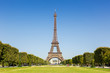 Leinwandbild Motiv Paris Eiffel tower France travel landmark