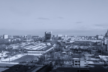 Canvas Print - Moscow skyline