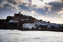 Sunset In The Town Of Ibiza
