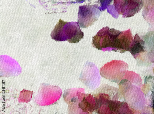 Abstract texture background. Digital painting artwork. Hand drawn artistic pa...