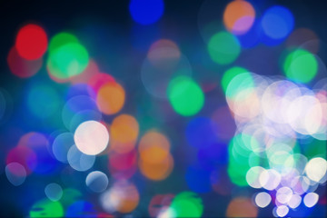 colorful bokeh background