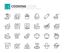 Outline Icons About Cooking