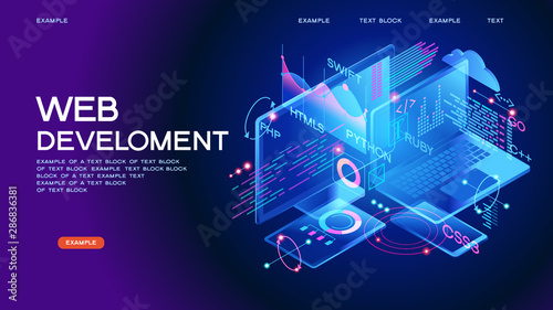 Fotografía Programming web banner