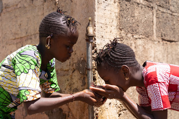 water crisis - african women finally getting fresh water