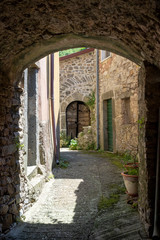  Tenerano, historyczna wioska w Lunigiana, Toskania