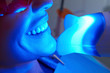 © Yakobchuk Olena - Snow-white smile of pretty woman in dentistry