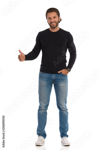 Cuadros en Lienzo full length portrait of young man