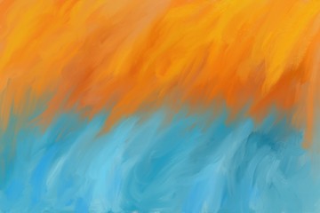 Wall Mural - abstract art background. oli painting on canvas. color texture.