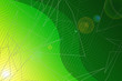 Leinwandbild Motiv abstract, technology, green, computer, science, pattern, chemistry, light, digital, texture, black, blue, concept, backdrop, space, data, circuit, fractal, design, tech, art, number, idea, research