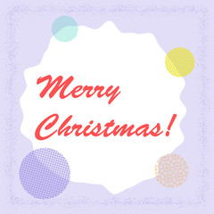 Aufkleber - Modern abstract colorful background. Merry christmas vector geometric template. Merry christmas, banner, poster. Winter holiday background, invitation. Design template celebration. Party invitation.