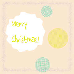 Aufkleber - Modern abstract colorful background. Merry christmas vector geometric template. Merry christmas, banner, poster. Winter holiday background, invitation. Design template celebration. Party invitation.