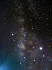 Wall Mural - milky way galaxy with stars and space dust in the universe,