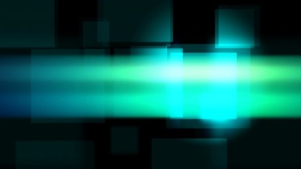 Poster - Gorgeous 2d rendering of glittering squares on the black background. Loopable video.