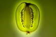 © RooM The Agency - Close-up of a slice of kiwi fruit